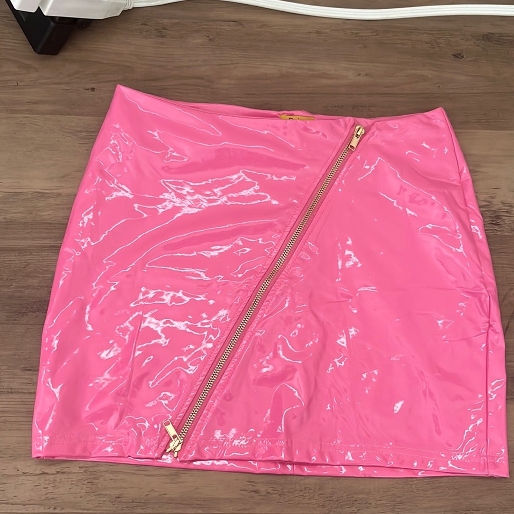 Pink skirt